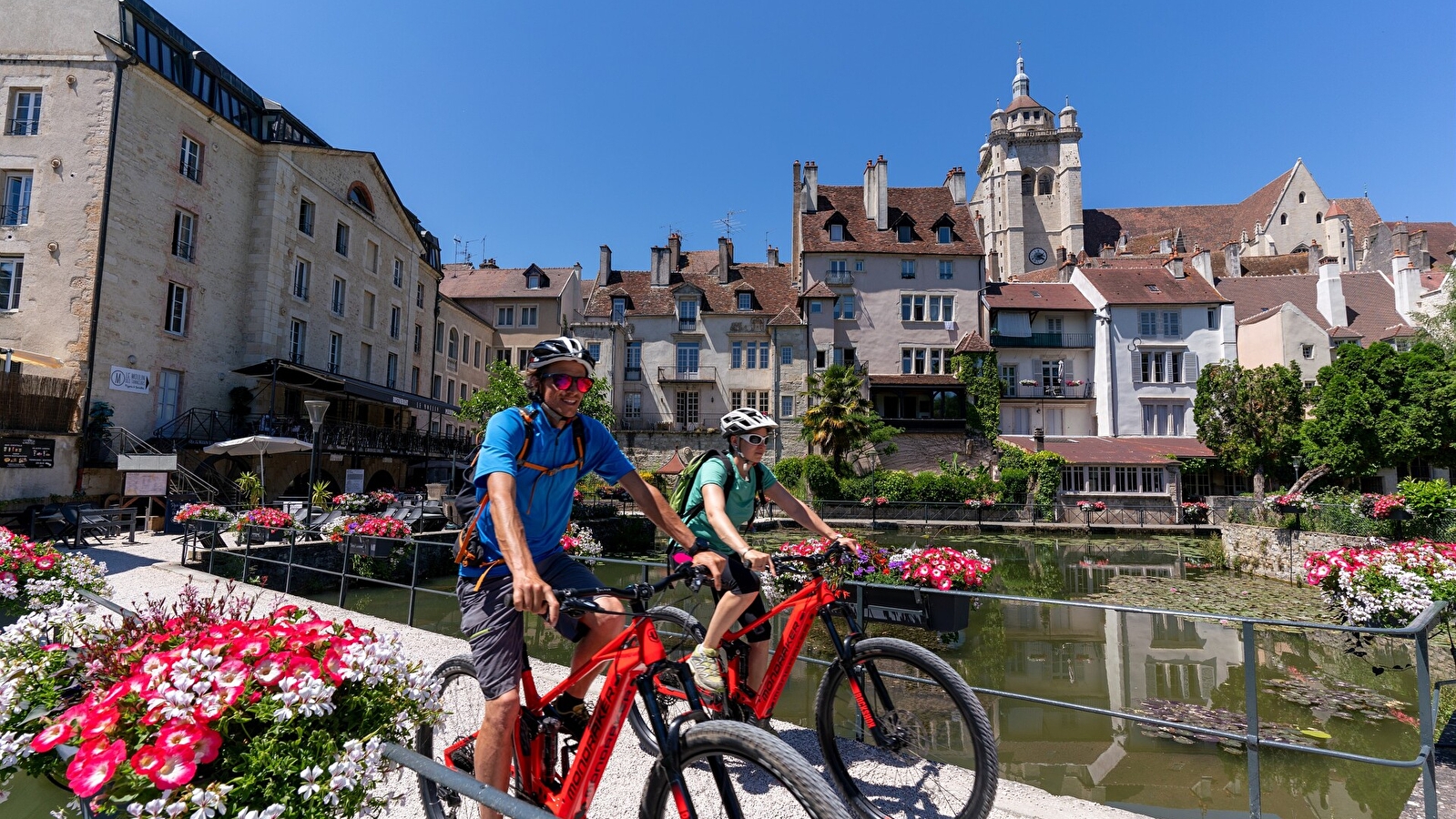 Echappée Jurassienne VTT - Étape 1 : Dole - Salins les Bains